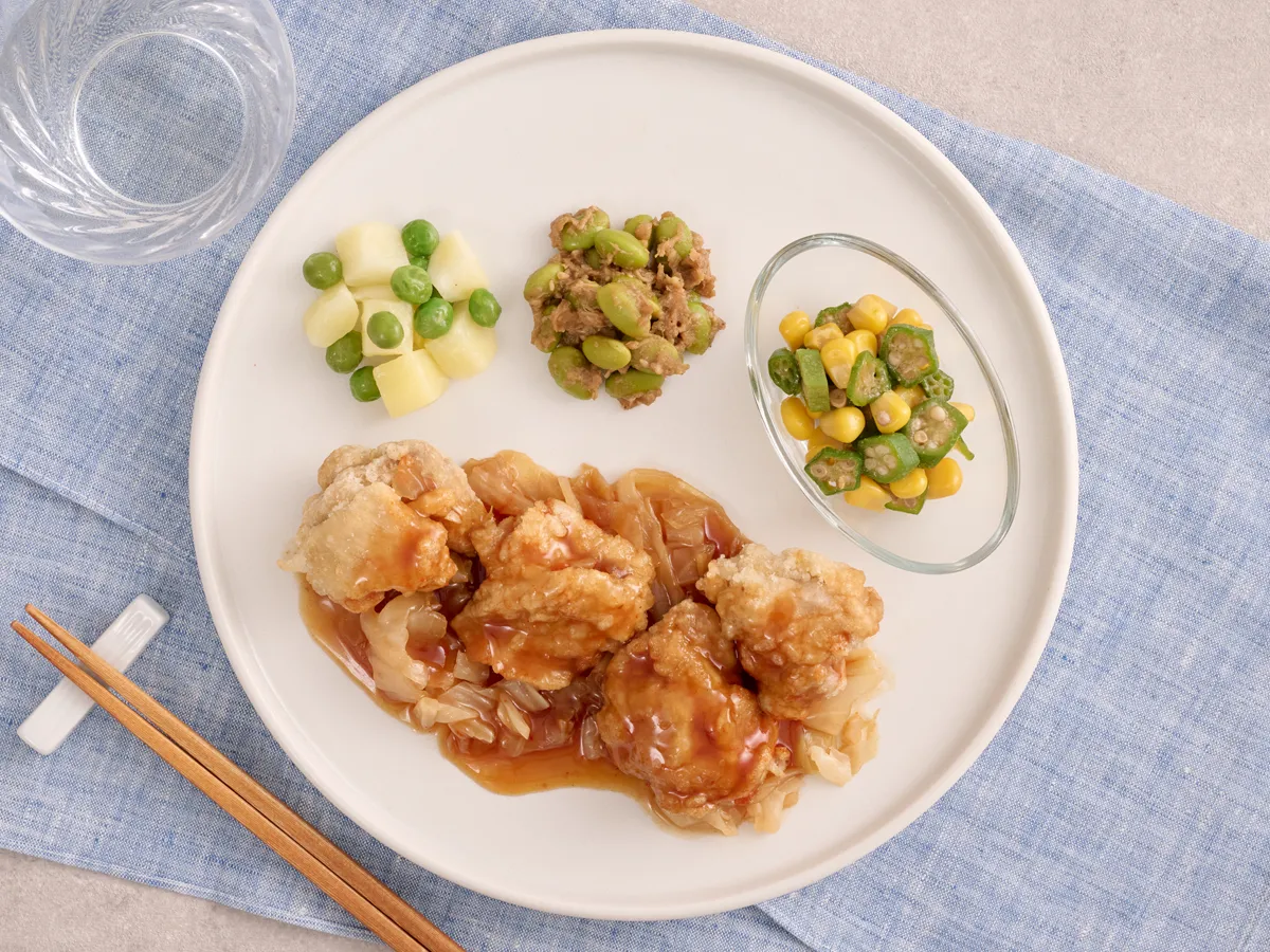 コクと旨味のスイートチリカラアゲ