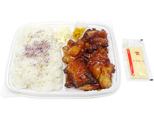 照り焼きチキン弁当マヨネーズ付き