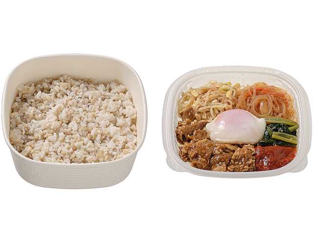 旨辛牛焼肉の温玉ビビンバ丼