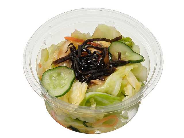 １／３日分の野菜がとれるキャベツの浅漬け