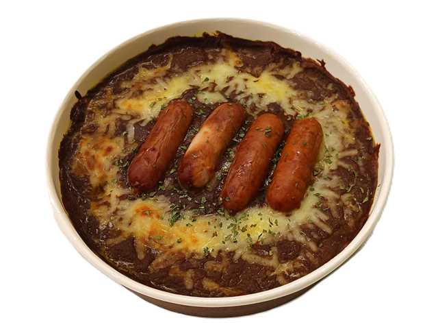 ソーセージ焼きカレードリア