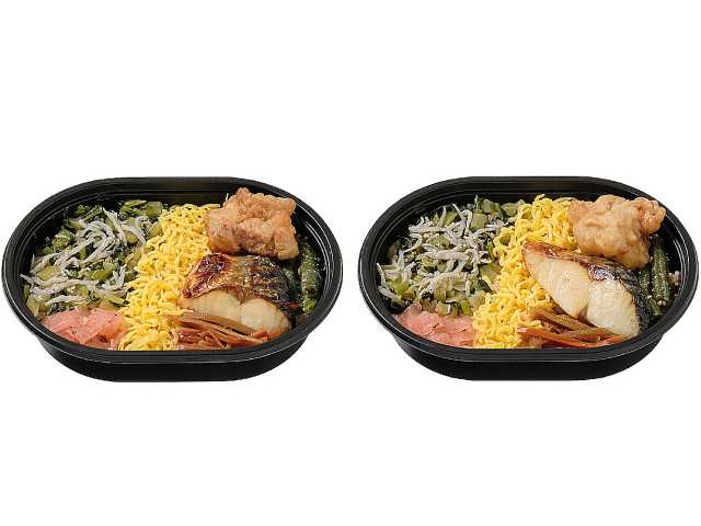 炙り焼き鯖のお弁当（小松菜ちりめんごはん）