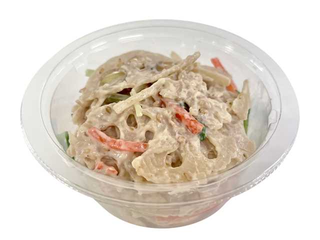 愛知県産れんこんとごぼうの胡麻マヨサラダ