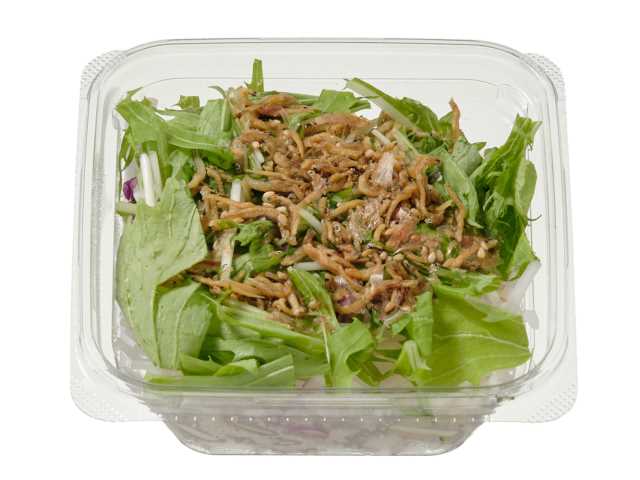 ちりめんじゃこと大根のサラダ