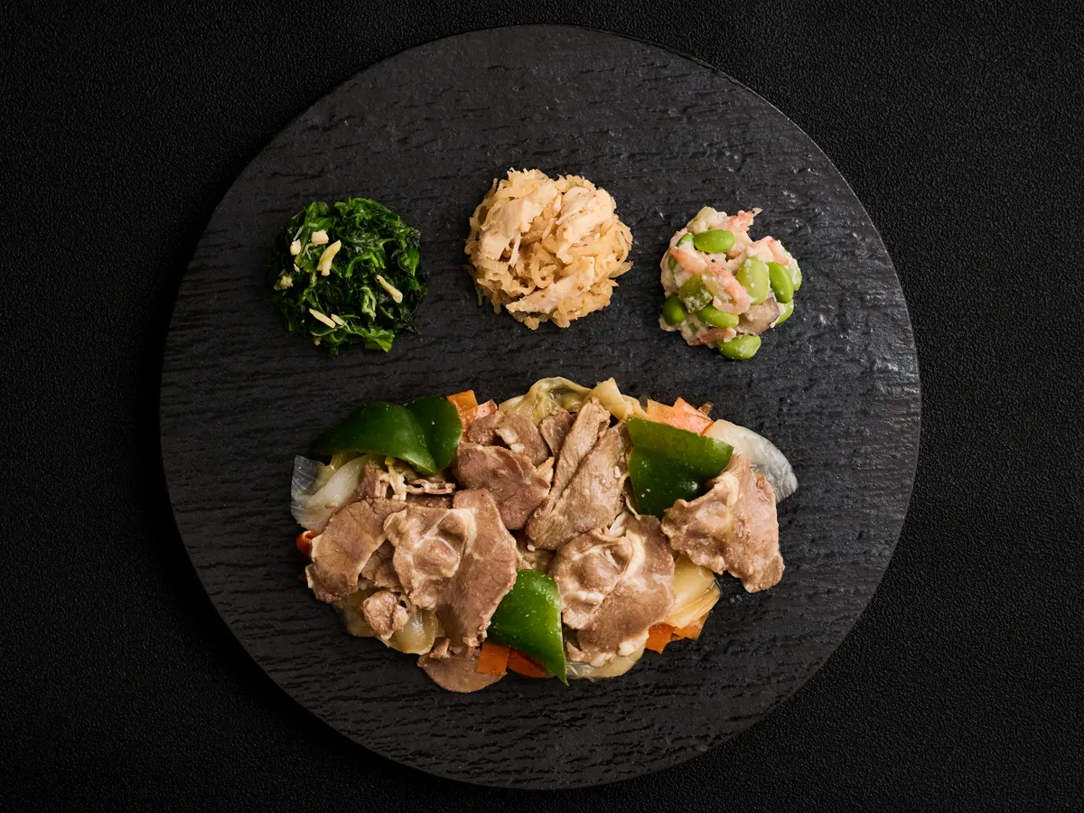 野菜といただく至福のジンギスカン                                                                                                            + ¥500