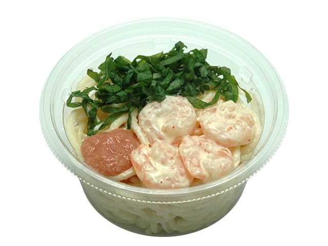 北海道産たらこと海老のスパゲティサラダ