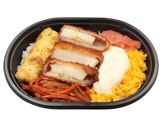 イカフライタルタルソース御飯