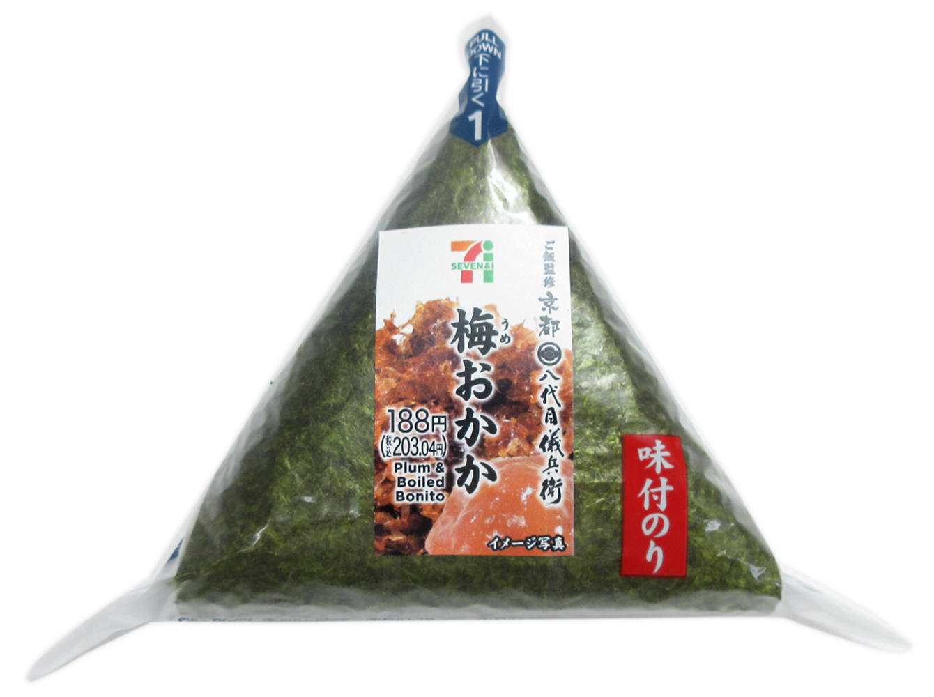 味付海苔おにぎり　梅おかか