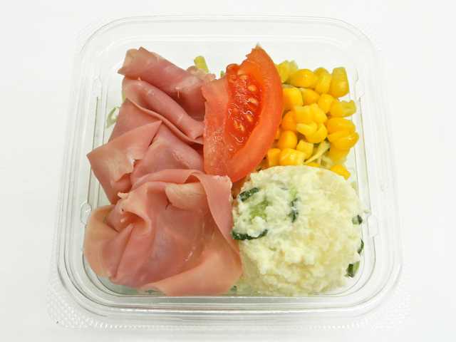 ハムとポテトのサラダ