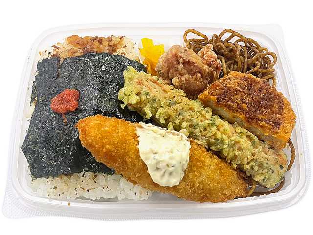 おかずぎっしり海苔弁当