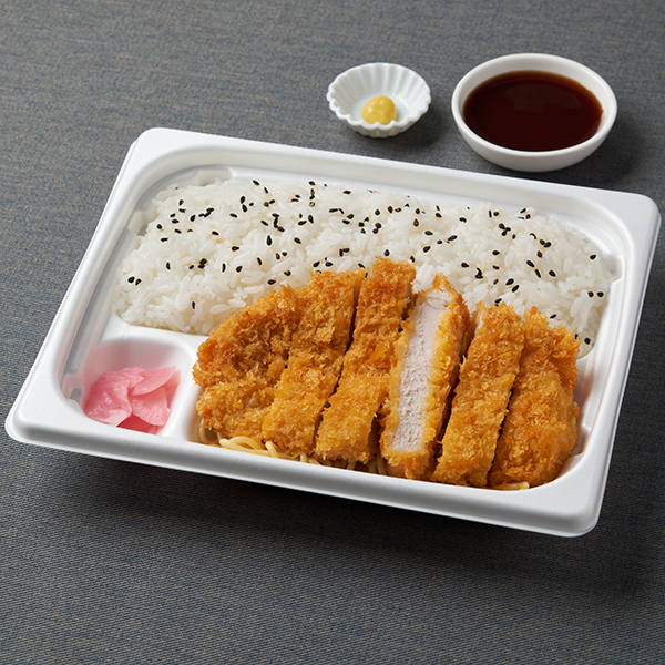 増量　肉の旨味感じるとんかつ弁当（特製ソース付）
