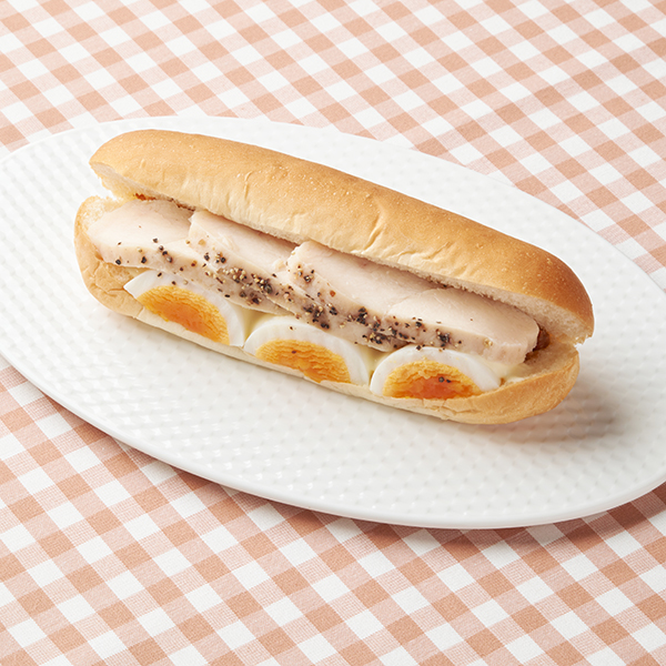 たんぱく質が摂れる！サラダチキンロール