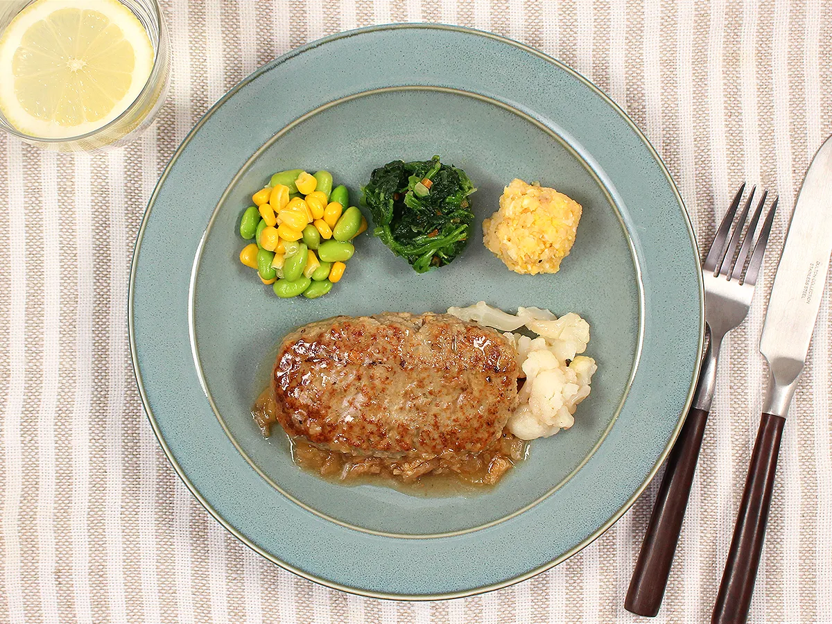 オニオングリルハンバーグ