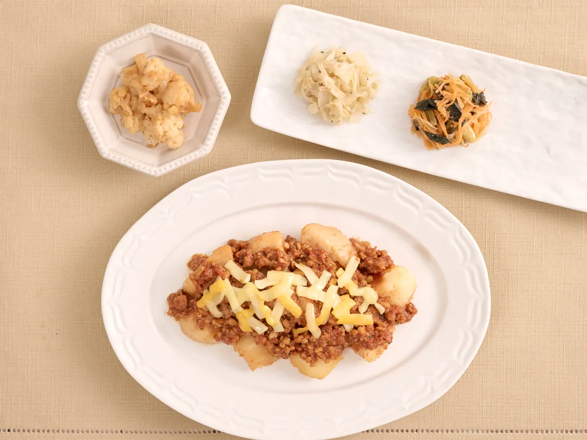 罪悪感なし！？ポテソイボロネーゼ