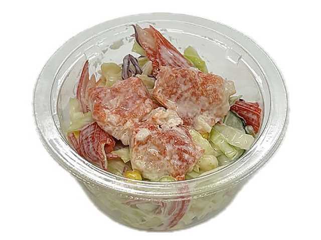 カニかまマカロ二サラダ