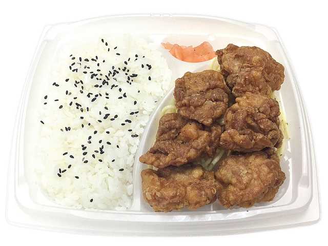おかず大盛り　若鶏の醤油唐揚げ弁当