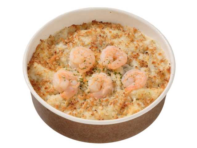 クリーミーソースの海老グラタン