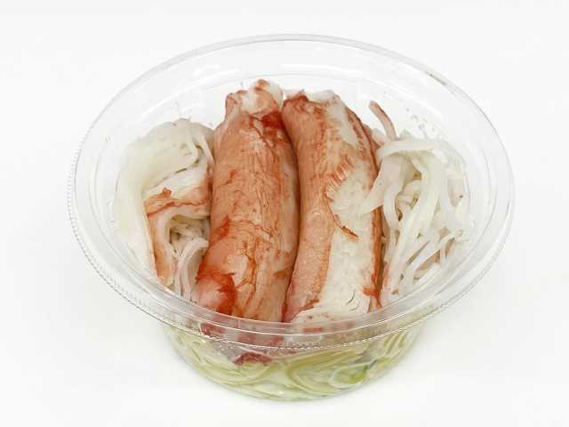 カニカマ盛り　　　　　コク旨スパゲティサラダ