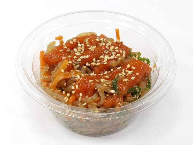 群馬県産こんにゃく使用　白滝の明太炒め