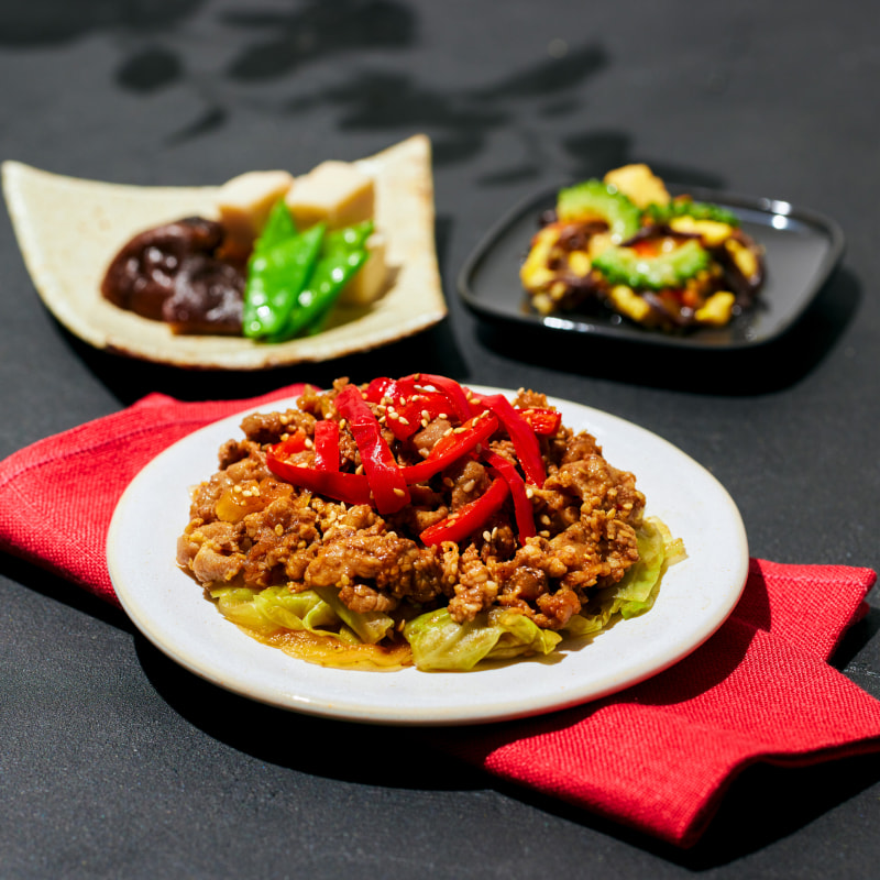 牛肉のピリ辛プルコギ