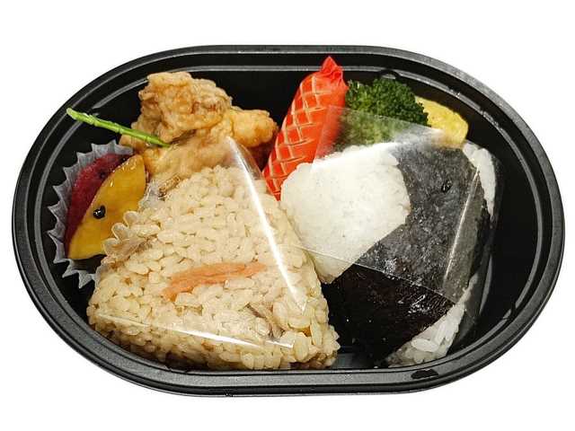 おにぎりＢＯＸ（舞茸ごはん・鮭）