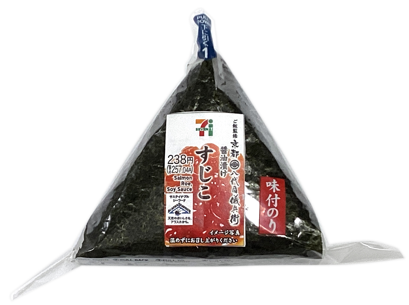 味付海苔　すじこ醤油漬け