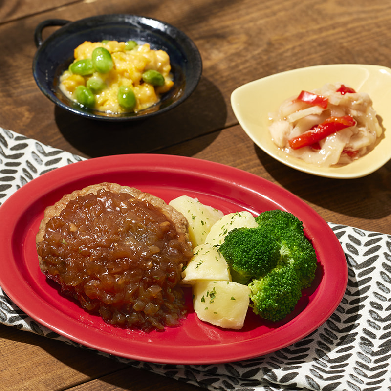 ハンバーグ 本格シャリアピンソース