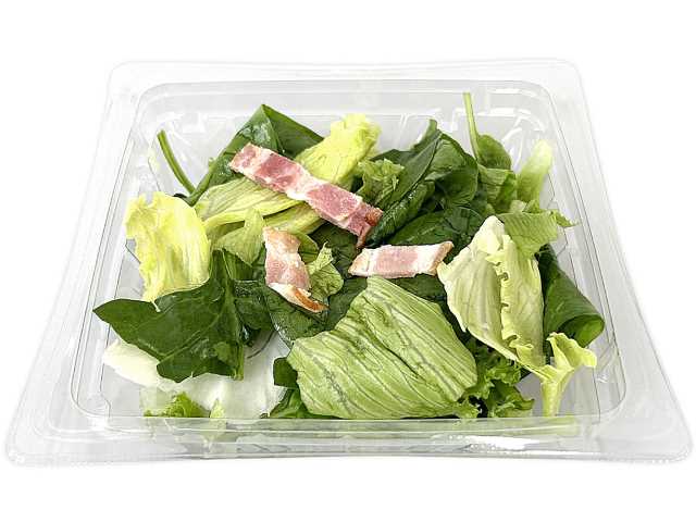 やわらかほうれん草と２種レタスのミックスサラダ