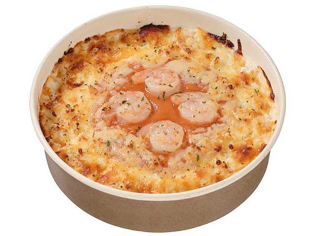 海老ドリア２種ソース仕立てクリームソース＆アメリケーヌソース