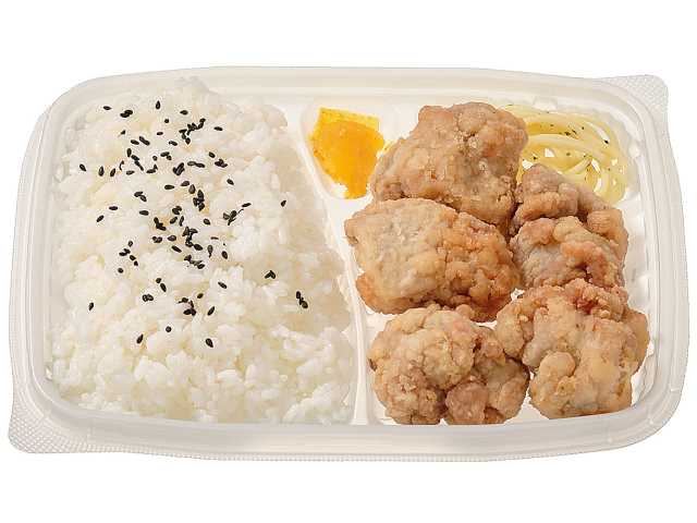 若鶏のにんにく醤油唐揚げ弁当