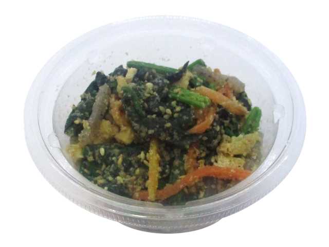 広島県産ほうれん草の胡麻和え