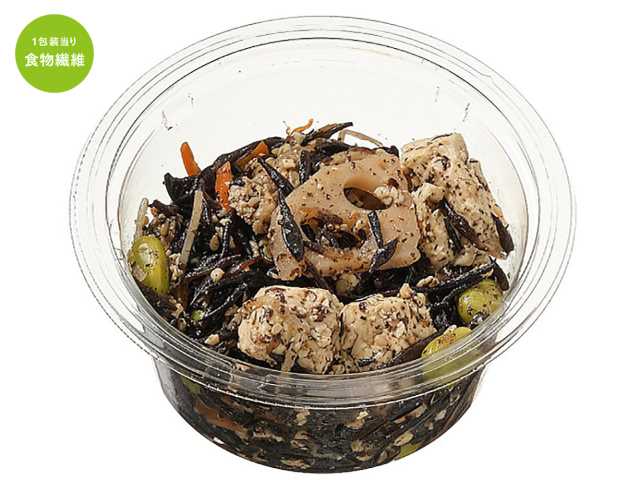 ７種具材のお豆腐とひじきの煮物