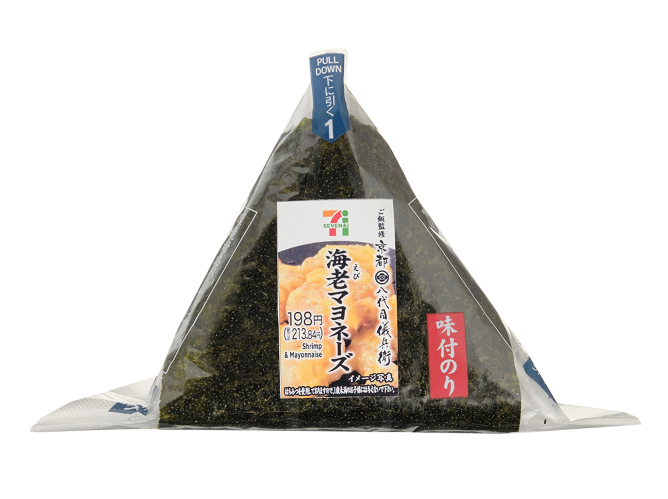 味付海苔おにぎり　海老マヨネーズ