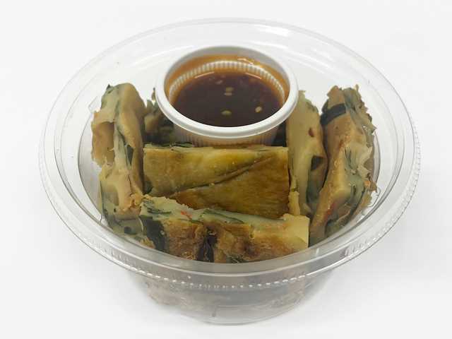 冷たいまま食べるチヂミ